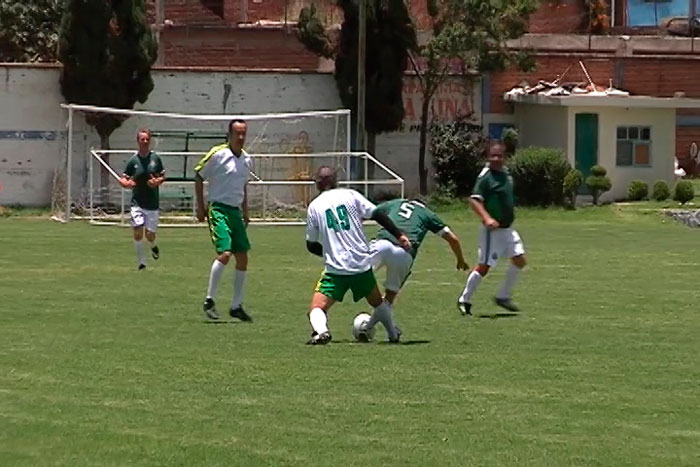 Celebraron Lobos de Tlaxcala 40 aniversario con partido amistoso