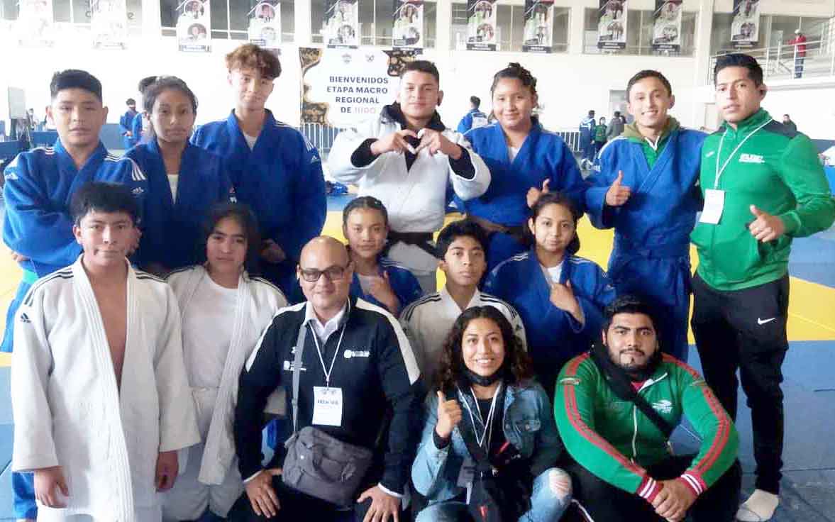 Cinco clasificados obtuvo el judo  tlaxcalteca en el Macro Regional de Hidalgo