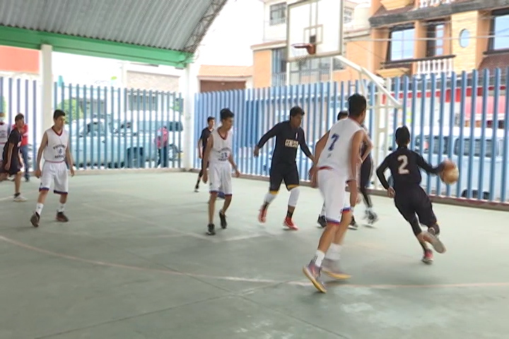 Se realizó intercambio de baloncesto en Aztama