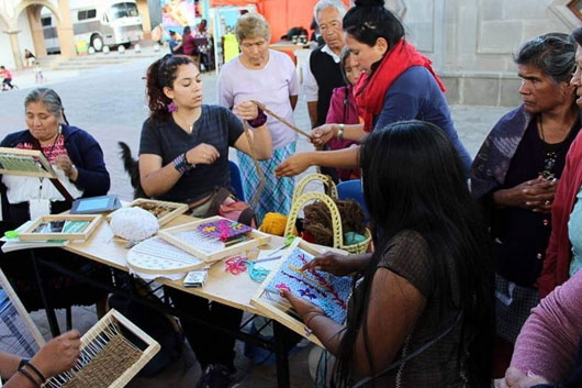 Preparan Taller Netzahualcoyotl e instituciones de Cultura  el Encuentro Nacional del Sarape