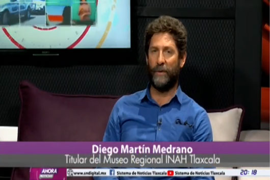 En entrevista para #AhoraNoticias el director del Museo Regional de Tlaxcala INAH invita a la próxima exposición 