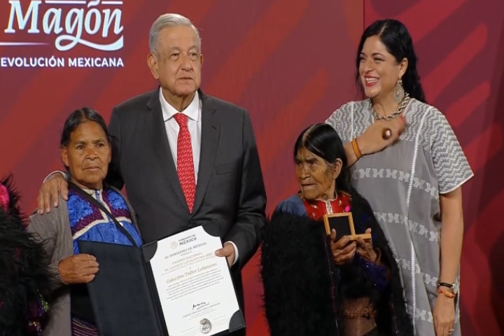 Encabeza presidente López Obrador ceremonia del Premio Nacional de Artes y Literatura 2020-2021