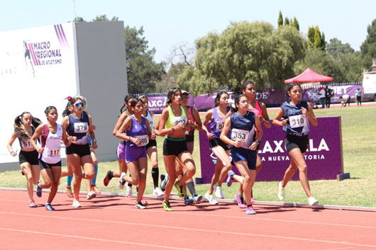 Culmina con éxito el Macro Regional de Atletismo en Tlaxcala