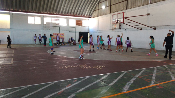 Guerreros tuvo la visita de Veracruz en intercambio de baloncesto
