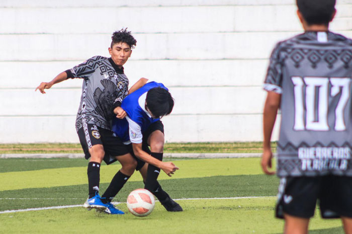 Participan Guerreros FC en Liga local de Teolocholco 