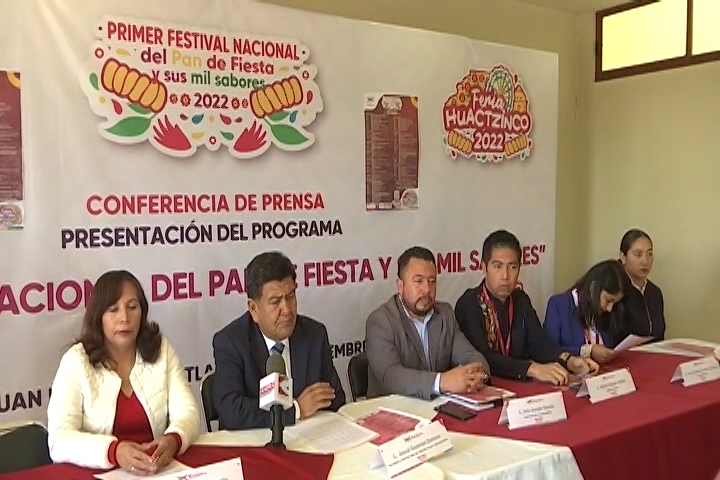 Realizará Huactzinco el primer Festival Nacional del Pan de Fiesta y sus Mil Sabores 2022