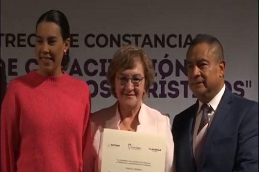 Entrega SECTURE constancias a empresas tlaxcaltecas por programas de calidad