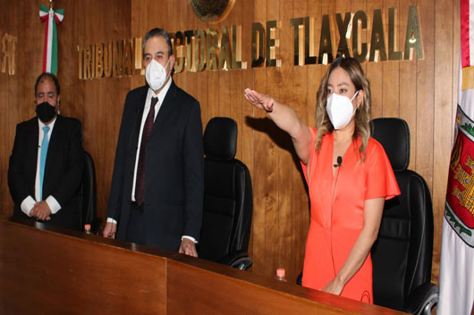 Designa Pleno del TET a Claudia Salvador Ángel como nueva presidenta