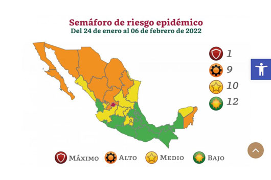 Continuará Tlaxcala en Semáforo Epidemiológico verde