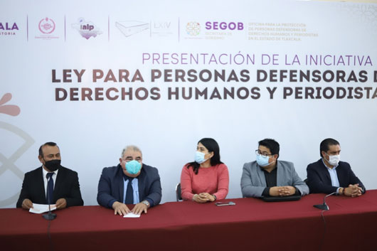 Presenta Segob propuesta de iniciativa de Ley para la Protección de Personas Defensoras de Derechos Humanos y Periodistas