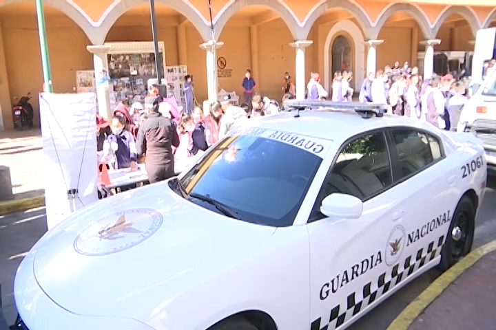 Policía Estatal lleva el programa “Tu Familia con el Policía” a Chiautempan
