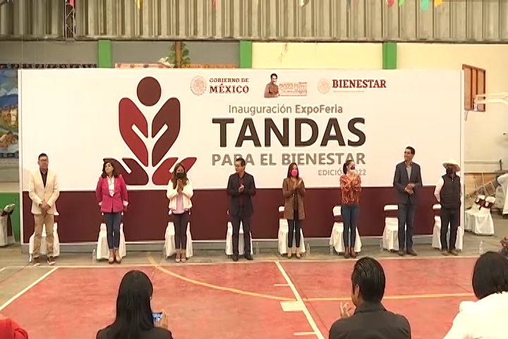 Autoridades federales y estatales inauguraron la segunda Expo Feria de Tandas para el Bienestar en Amaxac 