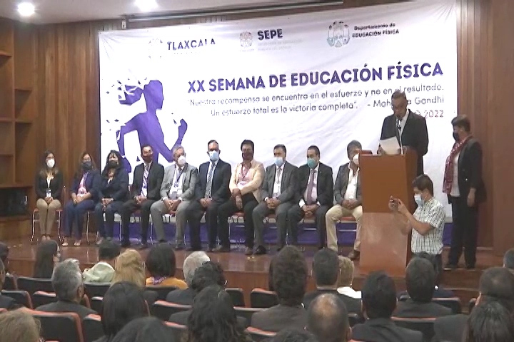 Inicia “Vigésima Semana de Educación Física 2022” en Tlaxcala