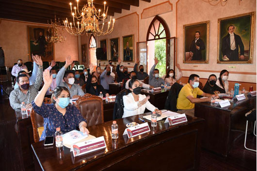Aprueba Cabildo del Ayuntamiento de Tlaxcala el Presupuesto de Egresos para el ejercicio fiscal 2022