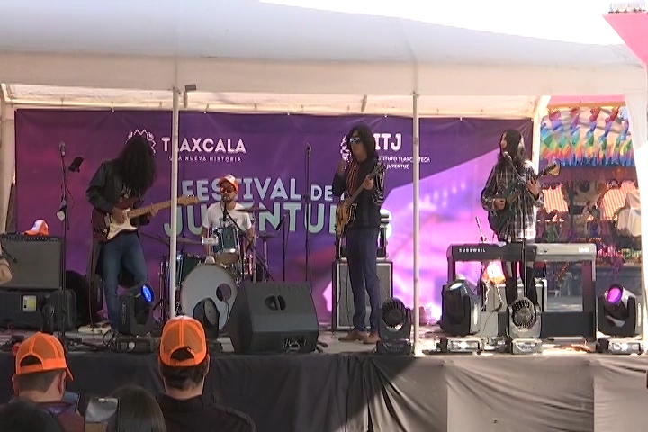 Se presentan 15 bandas en el Festival de las Juventudes de la Gran Feria Tlaxcala 2022