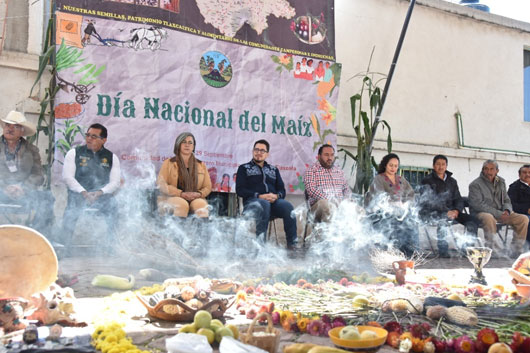 Conmemoran el Día Nacional del Maíz en Tlaxcala