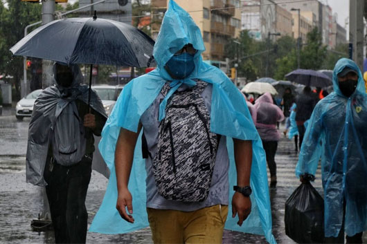 Pronostican lluvias en 25 estados y clima caluroso en México