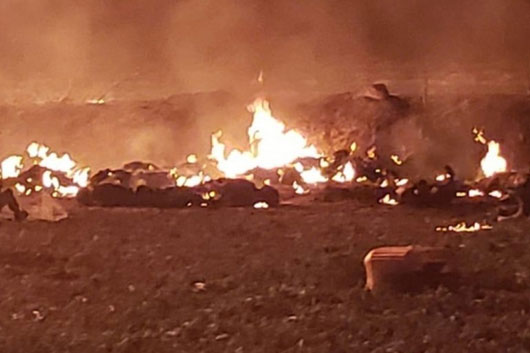 Reportan explosión de una toma clandestina en Nopala, Hidalgo