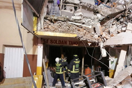 Explosión de gas en Puebla; un muerto, 15 heridos y 3 desaparecidos 