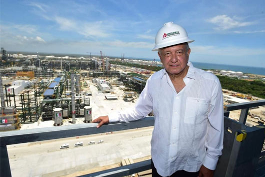 Dos Bocas, símbolo del viraje en la industria petrolera: AMLO