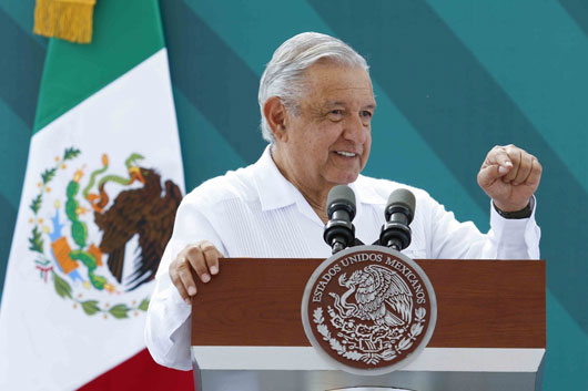 México, entre los dos países del mundo que mantuvo recaudación pese a covid: Presidente López Obrador 