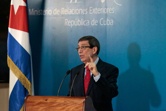 Cuba acusa a EU de buscar excluirle de la Cumbre de las Américas