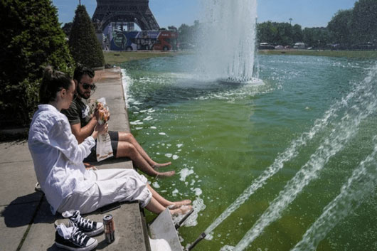 Francia y España enfrentan tercera ola de calor desde junio 