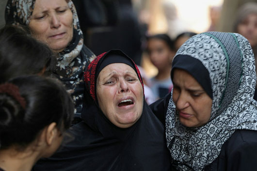 Gaza llora a los 16 niños palestinos muertos en 3 días de bombardeos