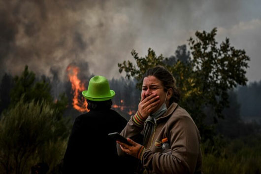 Portugal permanece en estado de alerta debido a incendios forestales