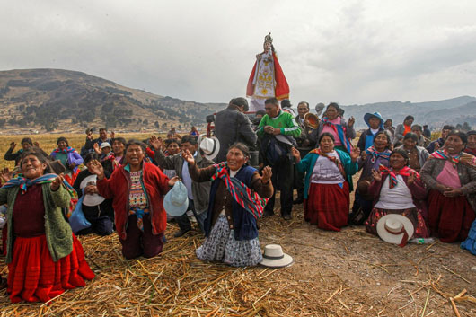 Estragos en los Andes peruanos por la sequía