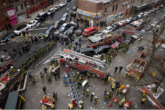 Mueren 19 personas al incendiarse un edificio en el Bronx, NY