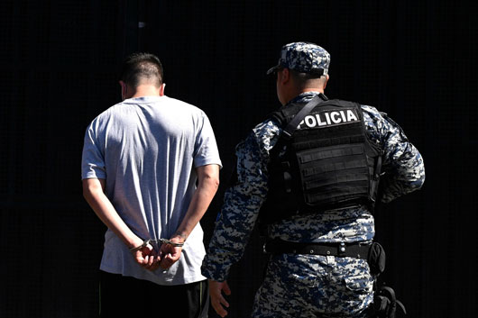 El Salvador detiene a 46 mil pandilleros en 110 días