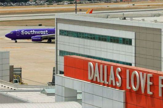 Reportan tiroteo en el Aeropuerto Dallas Love Field, en EUA