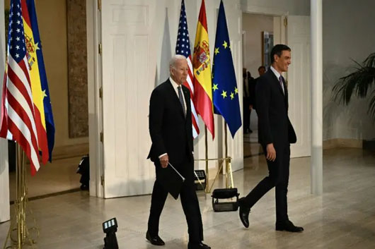 Pedro Sánchez y Joe Biden se reúnen en España Internacional Pedro Sánchez y Joe Biden se reúnen en España