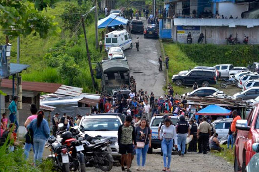 Motín en Ecuador deja al menos dos muertos y cinco heridos