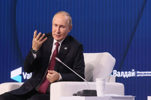 Vladimir Putin afirma que la próxima década será peligrosa