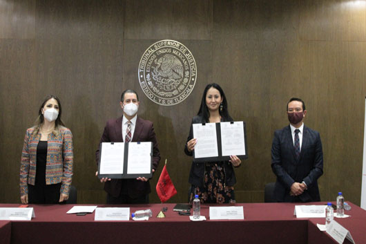Firman convenio de colaboración el Poder Judicial y la Barra Mexicana Colegio de Abogados