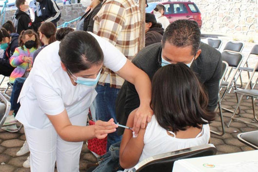 Recibirán nueve municipios de Tlaxcala vacuna contra Covid-19 para infantes
