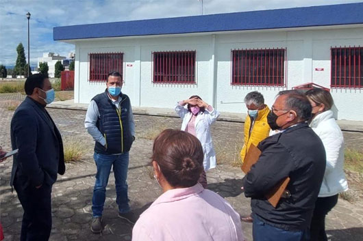 Atiende SESA renovación de cableado en centro de salud de Villalta en Tepetitla