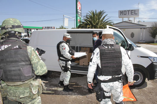 Despliega SSC y Fuerzas Federales operativo de seguridad para garantizar la paz social en Tlaxcala