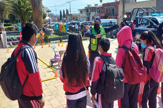 Clausura SSC semana de prevención del delito en el municipio de Tetla 