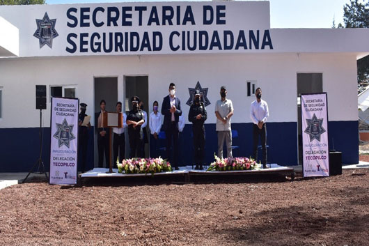 Se fortalece la seguridad con la creación de nueva comisaría en Tecopilco: SSC