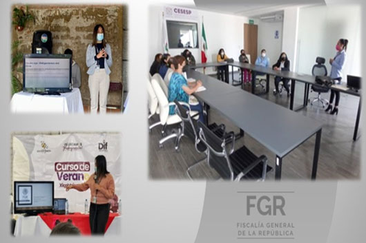 FGR llevó a cabo actividades para la prevención del delito en beneficio de 190 personas en Tlaxcala