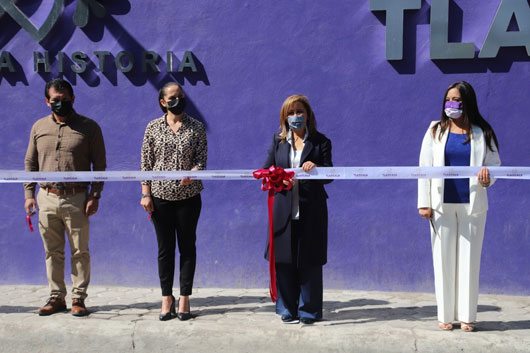 Inauguró gobernadora Lorena Cuéllar instalaciones de la nueva secretaría de bienestar del estado de Tlaxcala
