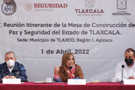  Realizan novena reunión itinerante de la mesa de trabajo para la construcción de paz y seguridad en Taxco
