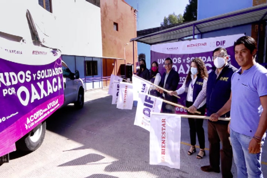 Envía SEDIF víveres a damnificados de Oaxaca