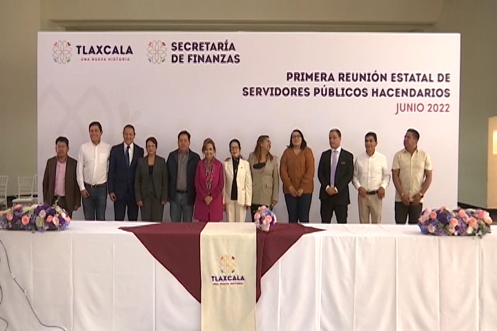 Preside Gobernadora Lorena Cuéllar “Primera Reunión Estatal de Servidores Públicos Hacendarios” 
