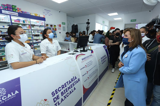 Inauguró gobernadora Lorena Cuéllar Unidades de Bienestar para tu Salud en Nanacamilpa e Ixtacuixtla