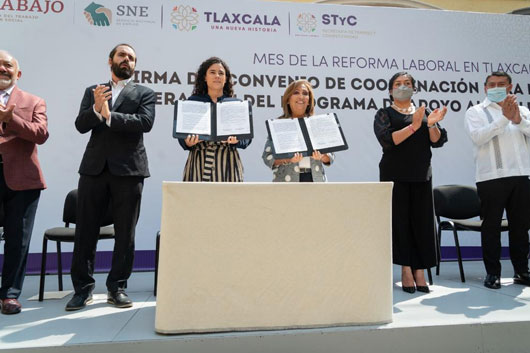  STPS y gobierno de Tlaxcala coordinan esfuerzos para impulsar  la generación de empleos dignos 