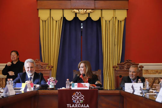 Ratifican alianzas gobernadora Lorena Cuéllar y embajador de Rumania, Marius G. Lazurca